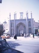 Entrance to Blue Mosque, Quom